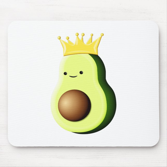 Mousepad Avocado O Rei De Todas As Frutas (Frente)