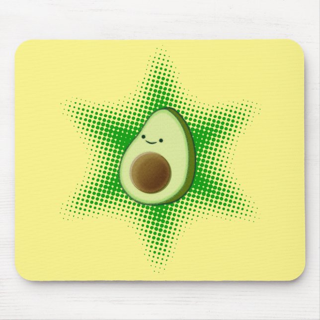 Mousepad Avocado Superstar (Frente)