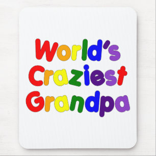 Mousepad Avôs engraçados do divertimento: O vovô o mais