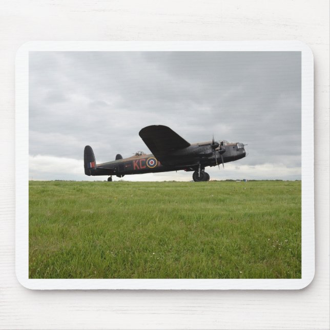 Mousepad Avro Lancaster em The Field (Frente)