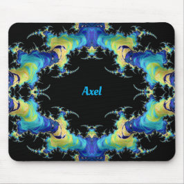 Mousepad AXEL ~ Padrão 3D estranho ~ Personalizado