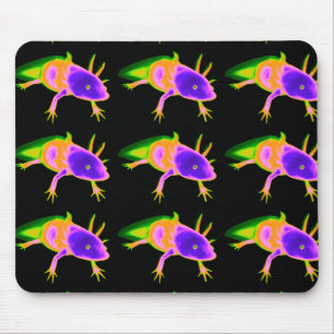 Mousepad Axolotl elétrico