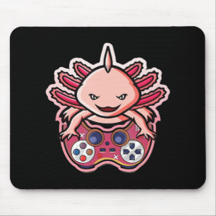 Mousepad Axolotl Gaming Kids Meninas Meninas Animam Jogo Ga