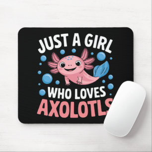 Mousepad Axolotl Kawaii Apenas Uma Garota Que Ama Axolotls 
