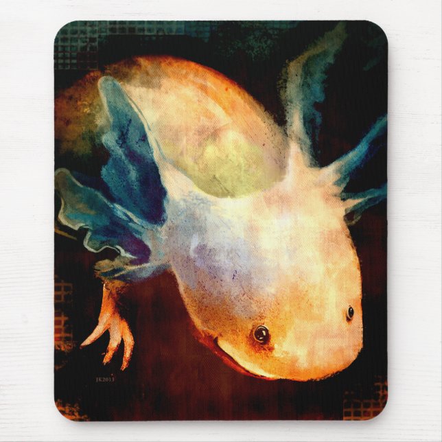 Mousepad Axolotl Sun (Frente)