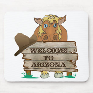 Mousepad AZ- Bem-vindo ao Cavalo Arizona