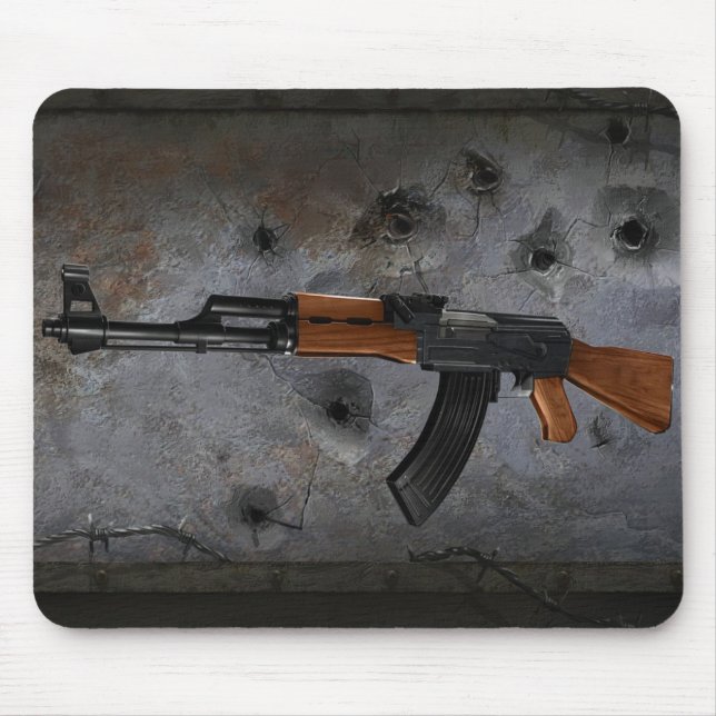 Mousepad Azmodeus AK-47, tapete do rato (Frente)