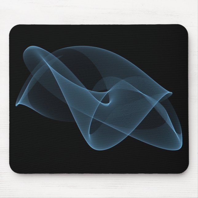Mousepad azul abstrato (Frente)
