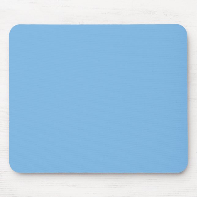 Mousepad Azul-céu (cor sólida) Aero (Frente)