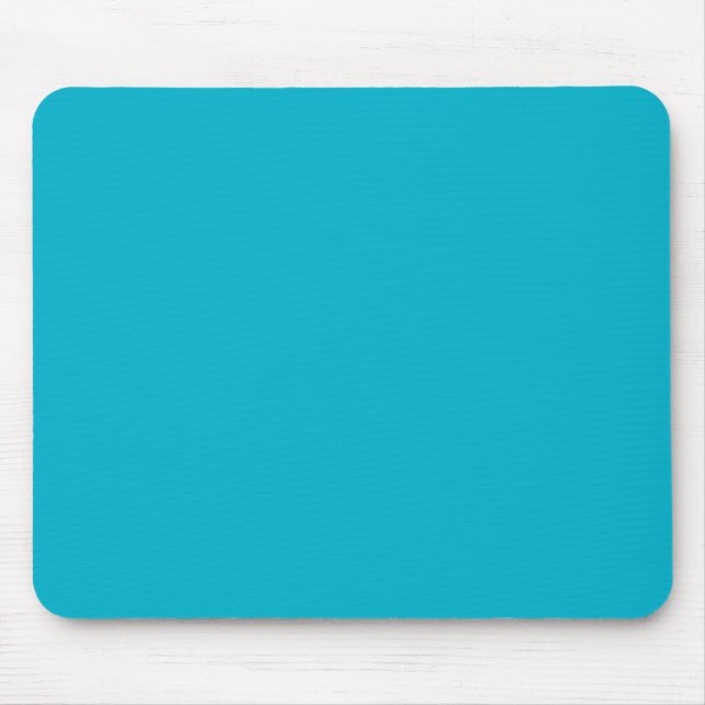 Mousepad AZUL CIANO (cor sólida) ~ (Frente)