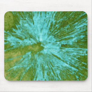 Mousepad Azul ciano no pintball verde