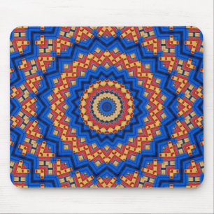 Mousepad Azul cor de laranja