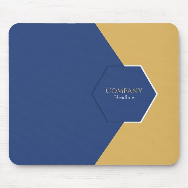 Mousepad Azul Corporativo (Frente)