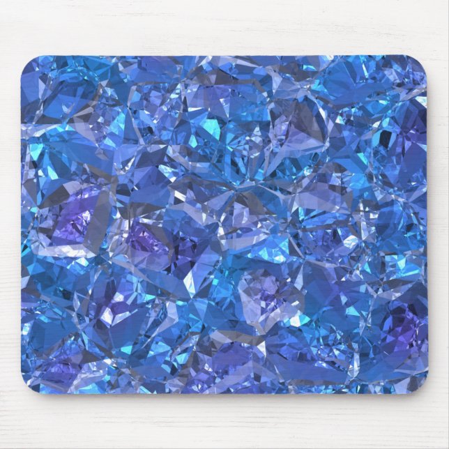 Mousepad Azul Cristal e Roxo (Frente)