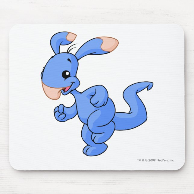 Mousepad Azul de Blumaroo (Frente)
