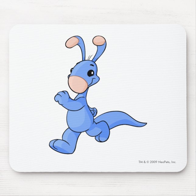Mousepad Azul de Blumaroo (Frente)