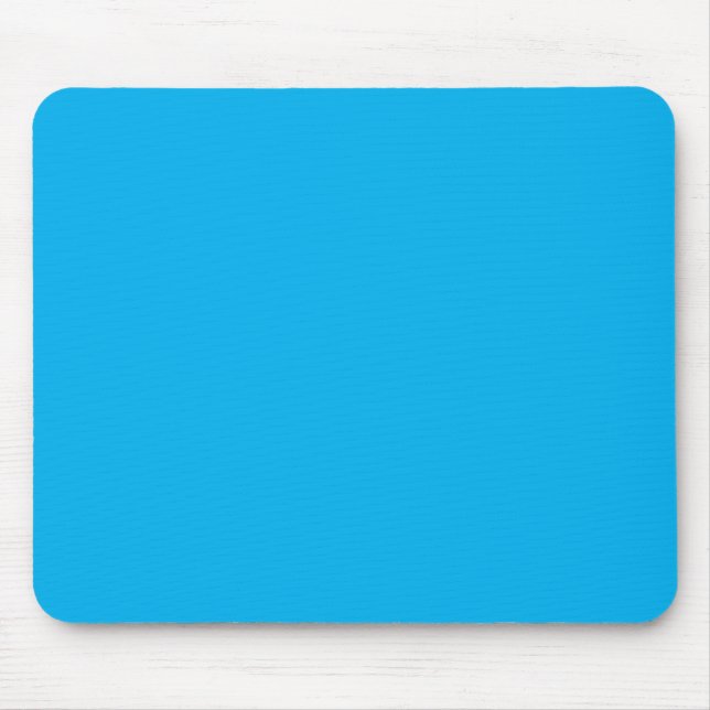 Mousepad Azul de Denim, Azul de Fonte, Água-Vazia, (Frente)