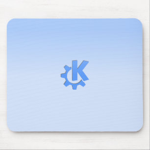 Mousepad Azul de KDE