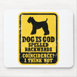 Mousepad Azul de Kerry Terrier