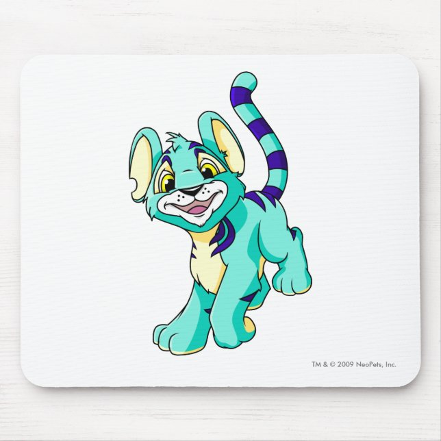 Mousepad Azul de Kougra (Frente)