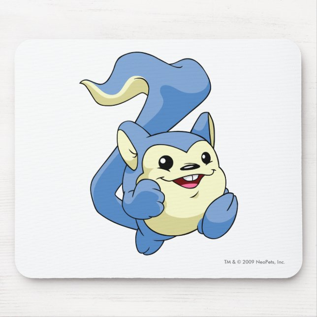 Mousepad Azul de Meerca (Frente)