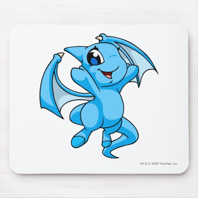 Mousepad Azul de Shoyru (Frente)
