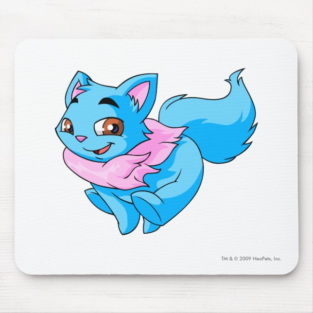 Mousepad Azul de Wocky (Frente)