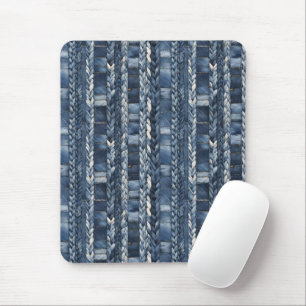 Mousepad Azul Distante E Travado Jean Denim