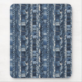 Mousepad Azul Distante E Travado Jean Denim