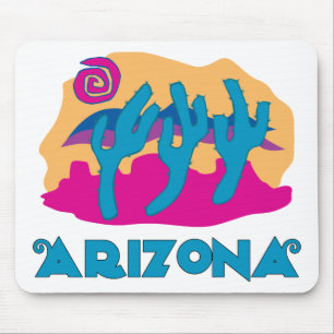 Mousepad Azul do deserto da arizona
