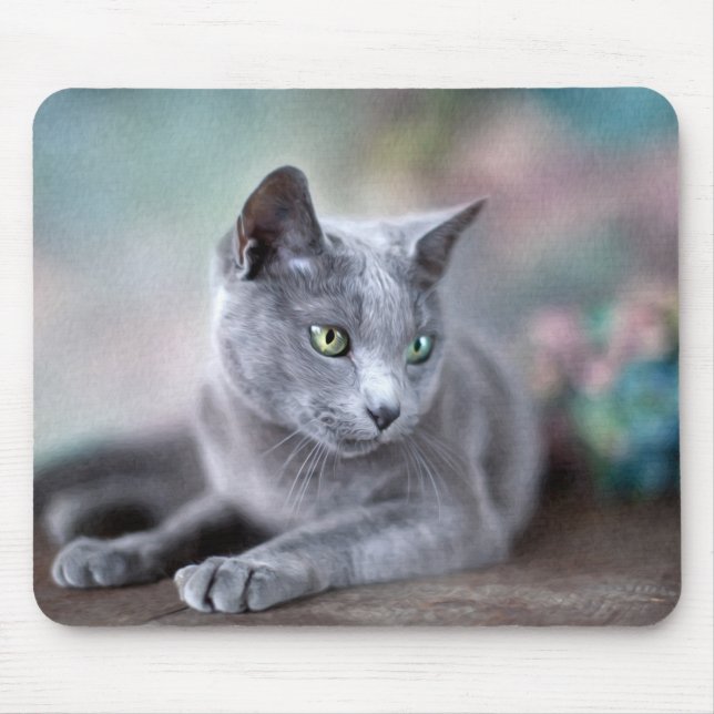 Mousepad Azul do russo (Frente)