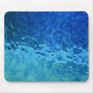 Mousepad Azul e Aqua Vidro Estreito