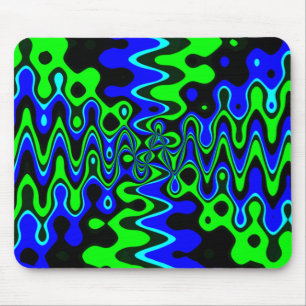 Mousepad Azul e Verde
