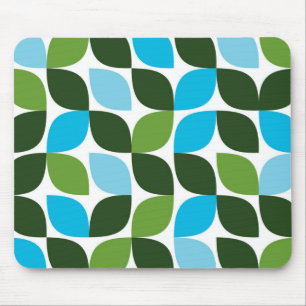 Mousepad Azul, esverdeie, abstrato legal, na moda, moderno