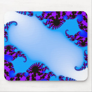 Mousepad Azul Fractal