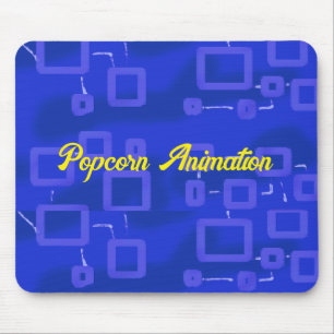 Mousepad Azul Geométrico