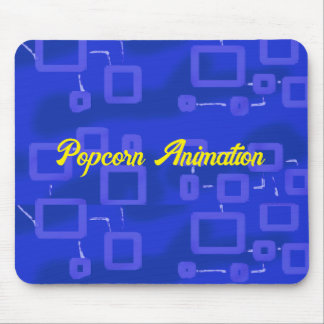 Mousepad Azul Geométrico