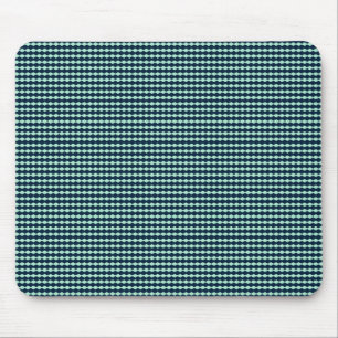Mousepad Azul Marinheiro e Repetição de Padrão Diamante em 