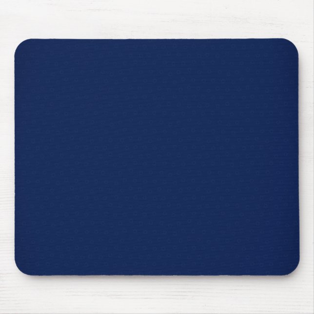 Mousepad Azul Marinho Real Personalizável Moderno (Frente)
