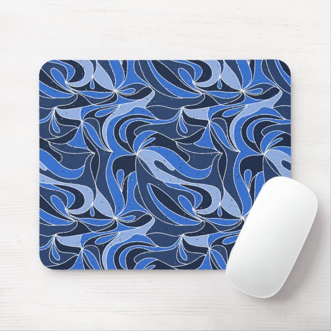 Mousepad Azul Místico (Com mouse)