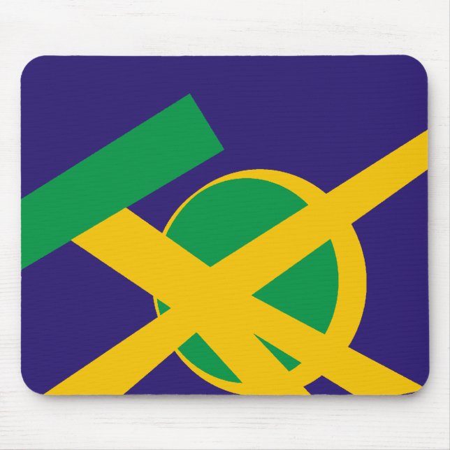 Mousepad Azul no Portal Brasileiro (Frente)