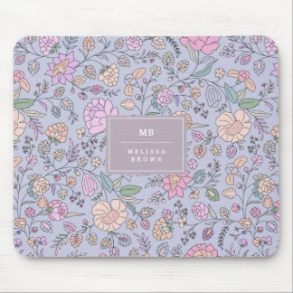 Mousepad Azul Púrpura, cor-de-rosa, cor branca, colorida,