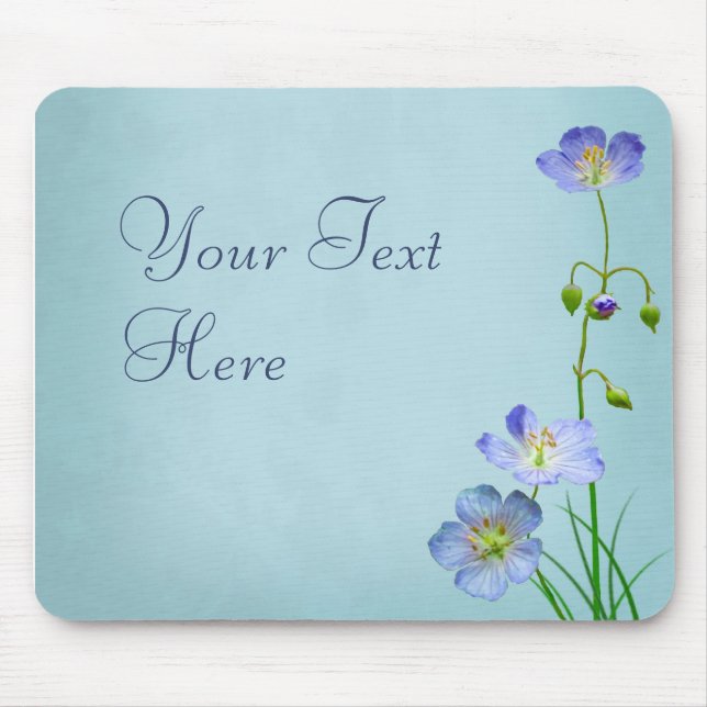 Mousepad Azul silvestre (Frente)