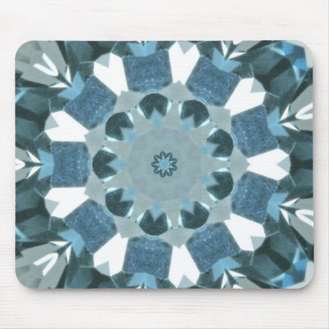 Mousepad Azul Topaz Kaleidoscope (Frente)