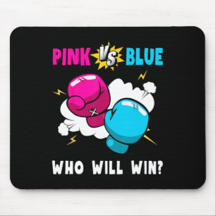 Mousepad Azul Vs Rosa Quem Ganhará O Sexo Festa De Revenda