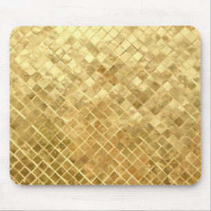 Mousepad azulejo de ouro em ximersão