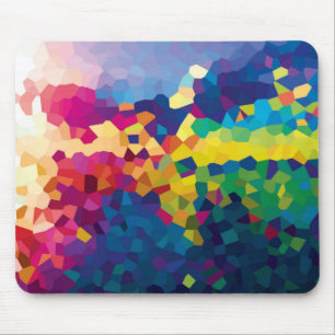 Mousepad Azulejo do arco-íris