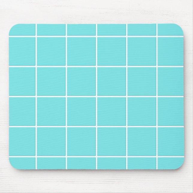 Mousepad Azulejo Quadrado Como Padrão De Verificação (Frente)