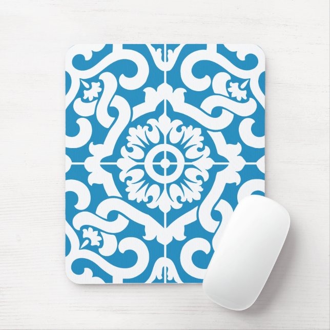 Mousepad Azulejos azuis portugueses 1 (Com mouse)