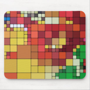 Mousepad Azulejos coloridos
